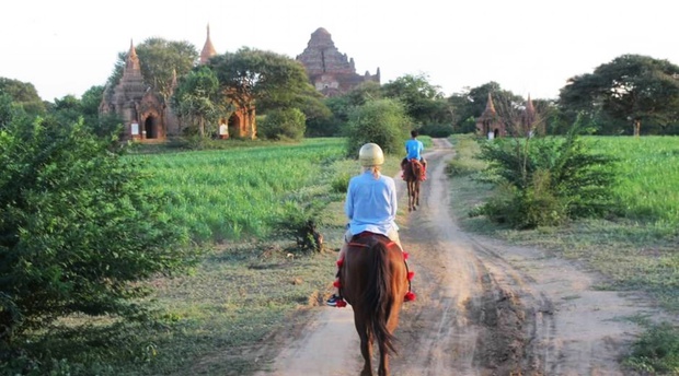 Horse Riding at Bagan